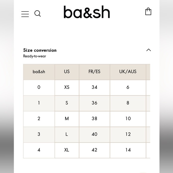 Pink‎ BA&SH Linda Midi Dress Size Medium - Picture 10 of 10